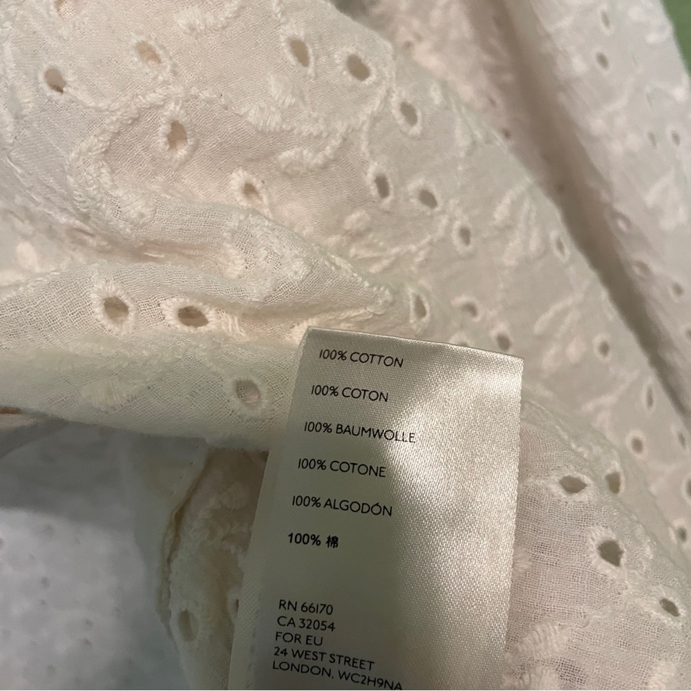 Free People Maddison Eyelet
Blouse Medium - Picture 5 of 6